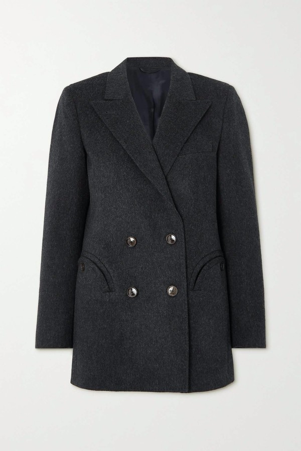 Everyday Double-Breasted Wool-Felt Blazer from Blazé Milano 