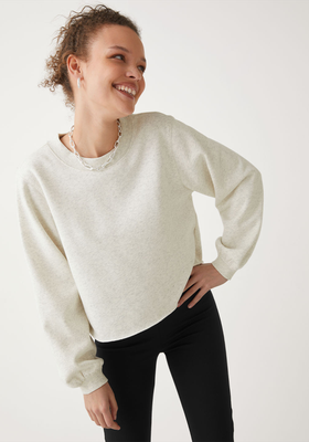 Boxy Jersey Sweater
