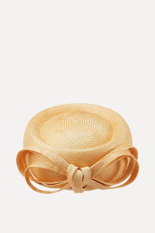Verbena Parasisal Straw Pillbox Hat from Lock Hatters