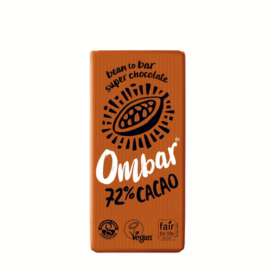 72% Cacao Chocolate Bar from Ombar 
