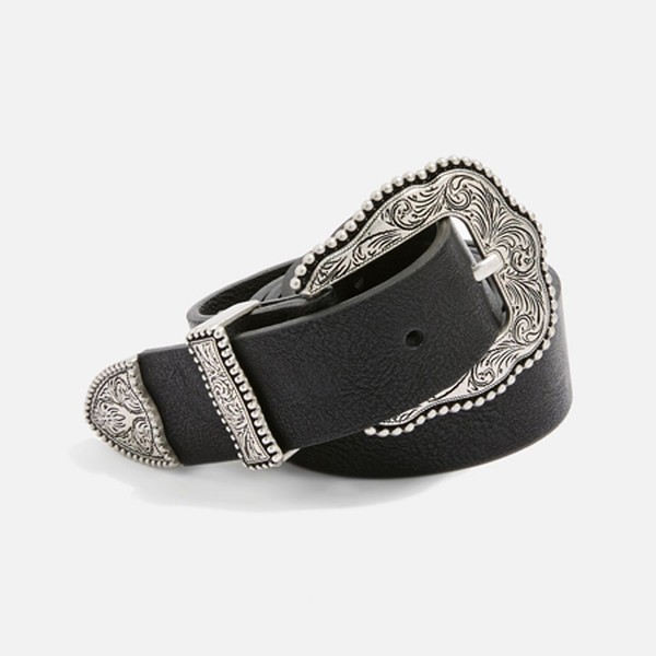 Woody Western Buckle Belt from Topshop