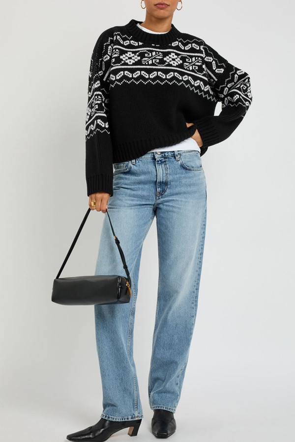 Fair Isle Wool Jumper from Rohe