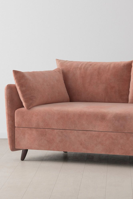 2.5 Seater Sofa Bed In Terracotta from Swyft