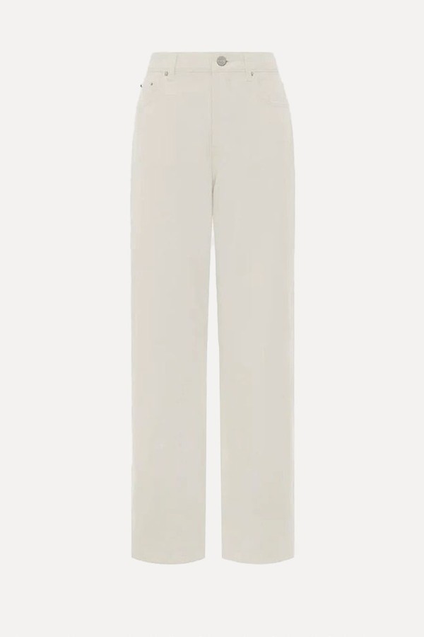 High Rise Straight Leg Jeans from aligne
