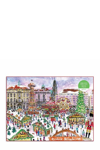 Christmas Market 1000 Piece Puzzle from Michael Storrings