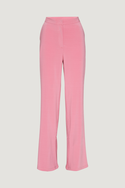 Silky Jersey Bootcut Slit Pants