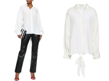 Silk Crepe De Chine Shirt from Amanda Wakeley