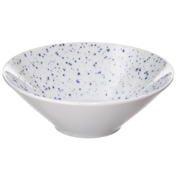  Sporadisk- Bowl Angled Sides White Blue