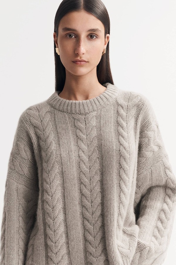 Chunky Cable Knit from Soft Goat