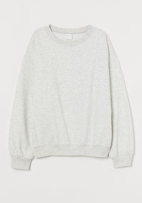 Cotton Blend Sweatshirt from H&M