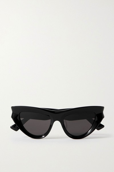 Edgy Cat-Eye Acetate Sunglasses from Bottega Veneta