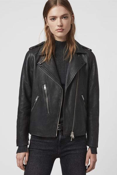 Elva Leather Biker Jacket