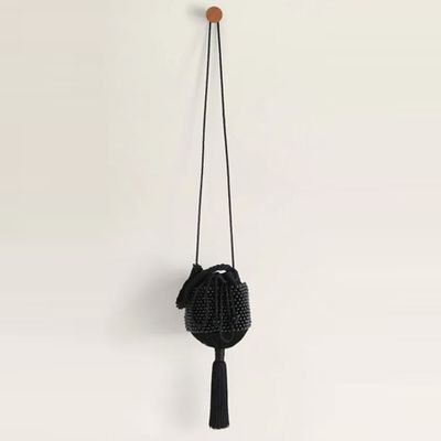 Beads Bucket Bag from Mango