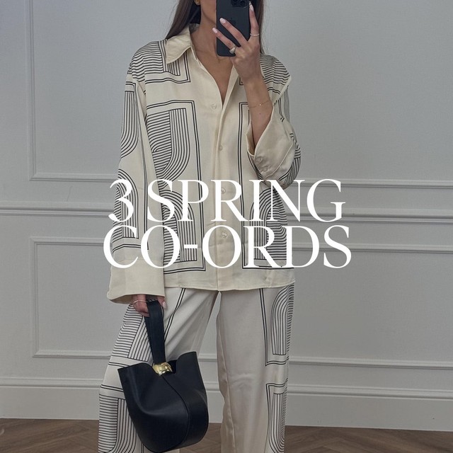 On this week’s #FridayFashionFix, @florenceeyres shows us 3 spring co-ords. Head to our stories to