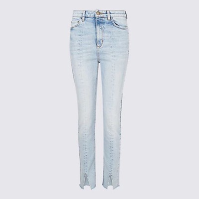 Slim Mid Rise Jeans