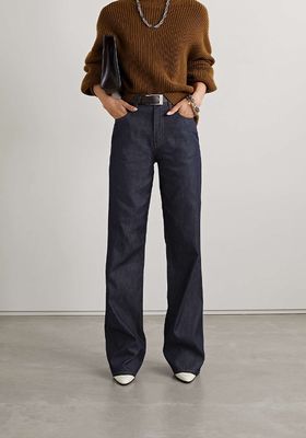 Montes High Rise Straight Leg Jeans from The Row
