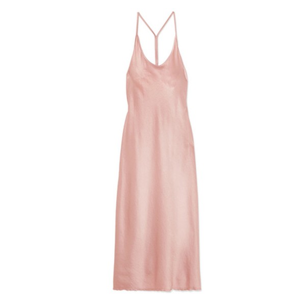 Satin Midi Dress from T by Alexander Wang