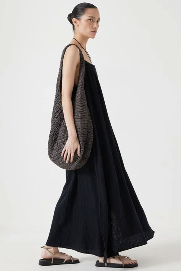 Carmen Cotton Gauze Midi Dress from Hush