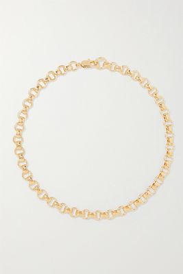 + NET SUSTAIN Franca Gold-Plated Necklace from Laura Lombardi