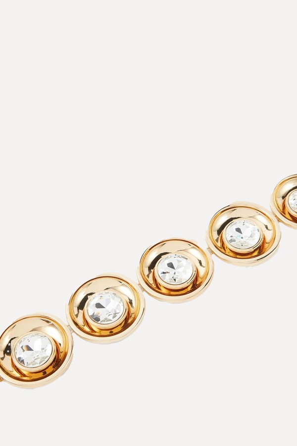 Crystal-Embellished Choker from Area