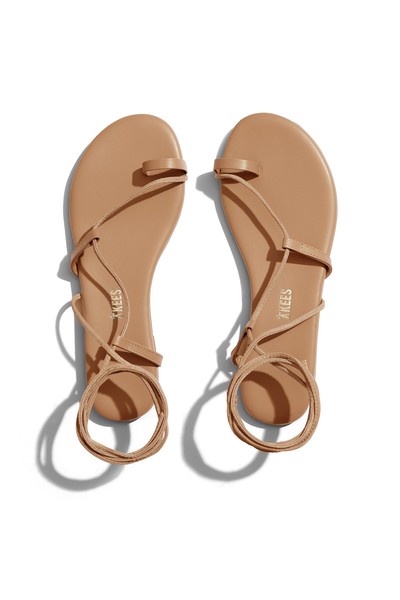 Jo suede & Leather Sandals from TKEES