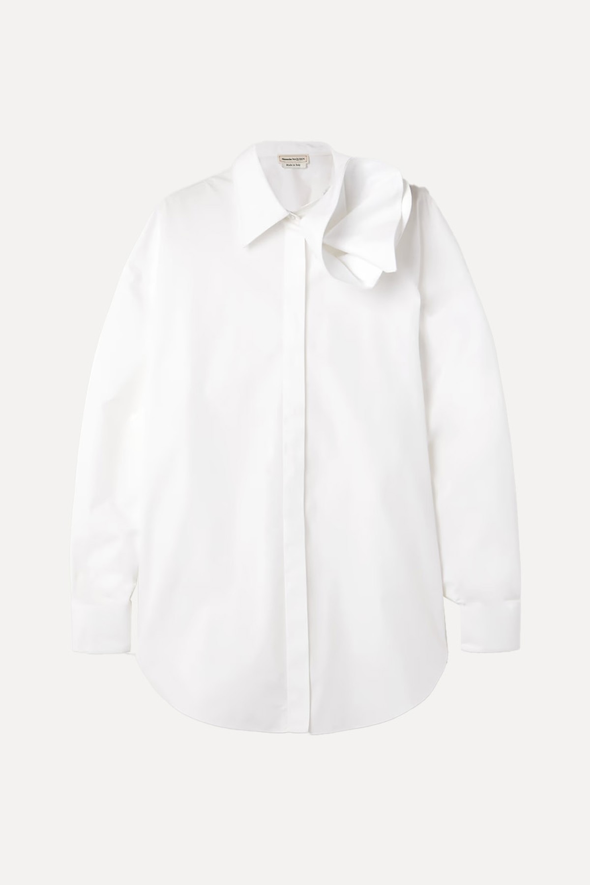 Cotton-Poplin Shirt from Alexander McQueen