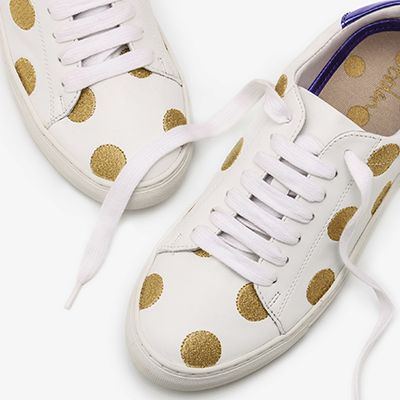 Polka Dot Trainers from Boden