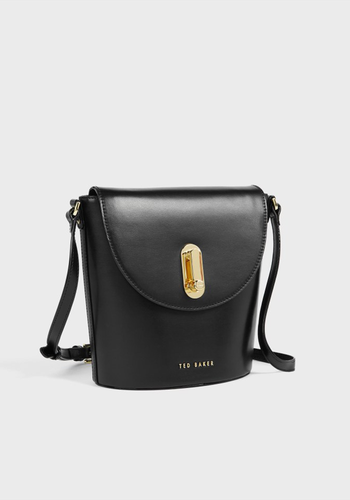 Twist Lock Flap Bucket Bag