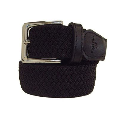 Black Woven Belt from Tyler & Tyler