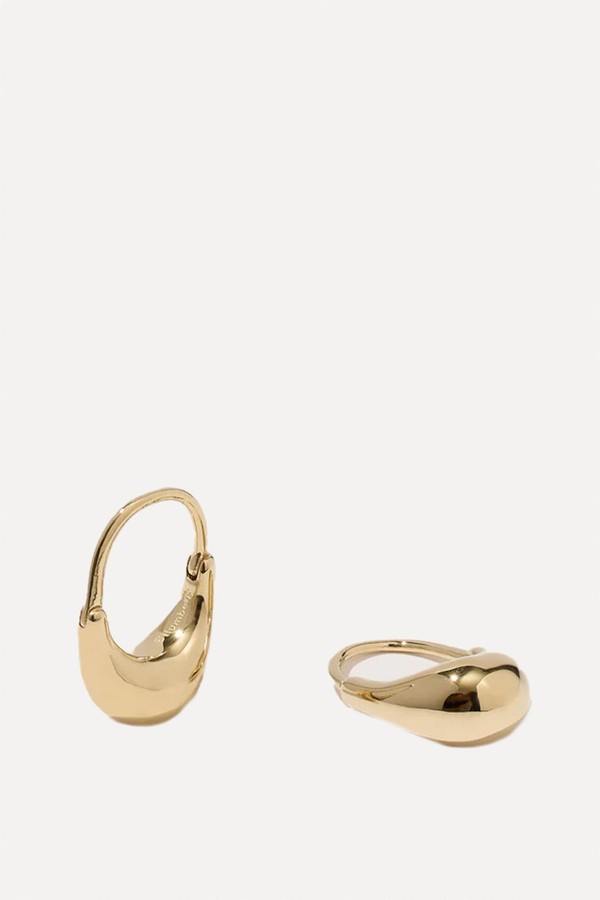 Small Roscida Drop Hoops from Otiumberg