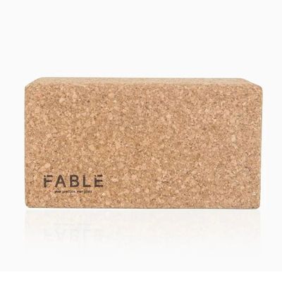 Cork Yoga Block from Fable