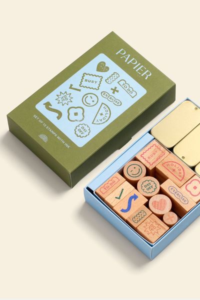 Good Day Planner Stamp Set from Papier