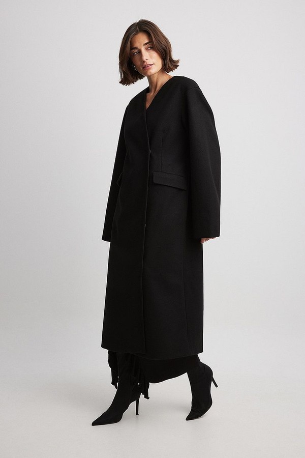 Rounded Sleeve Coat