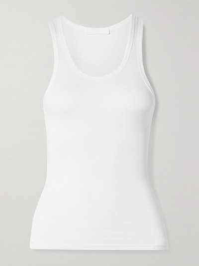 Ribbed Cotton-Jersey Tank from Wardrobe.NYC