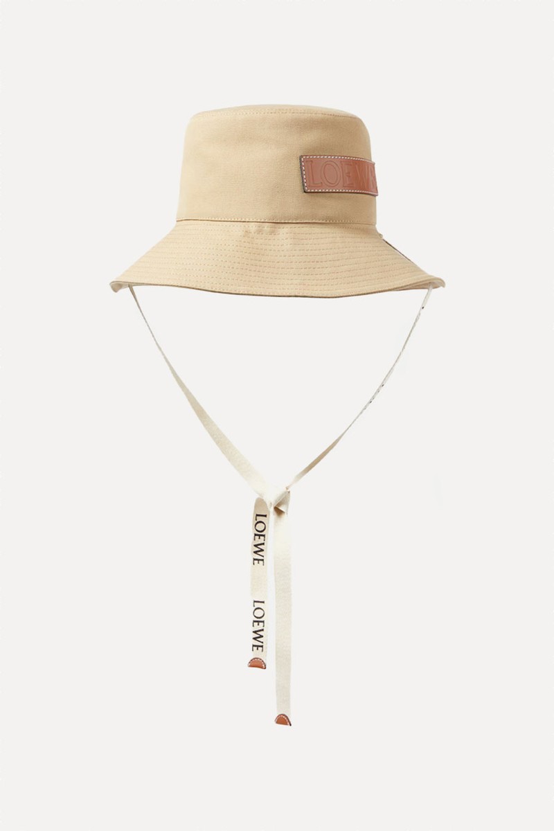 Logo Canvas Bucket Hat from Loewe