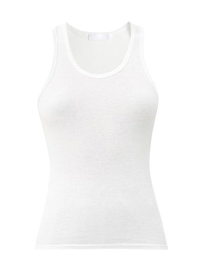 Ribbed Cotton Jersey Tank Top from Wardrobe.NYC