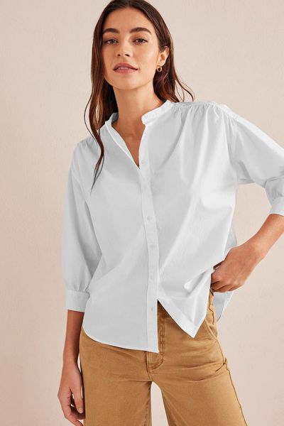 Relaxed Poplin Shirt