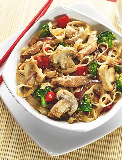 Chicken And Mushroom Stir Fry