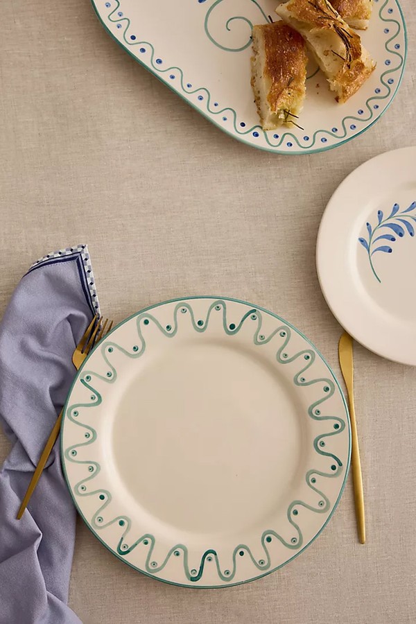 Leaf Dinner Plate from Anna + Nina