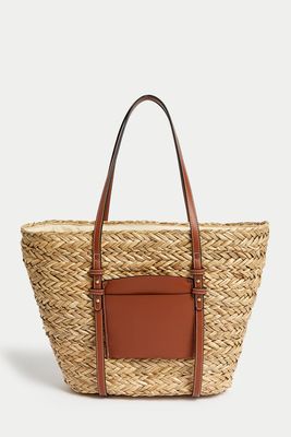 Straw Tote Bag from Marks & Spencer