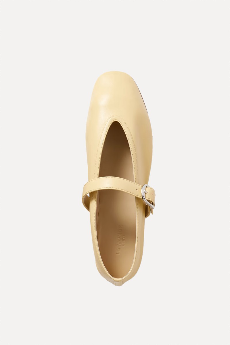 Stella Leather Mary Jane Ballet Flats from Le Monde Beryl