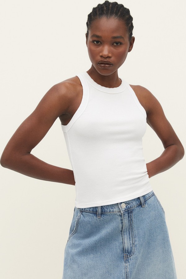 Basic Racerback Tank Top from Stradivarius