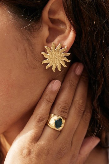 Helio Earrings, £76 | Agapée