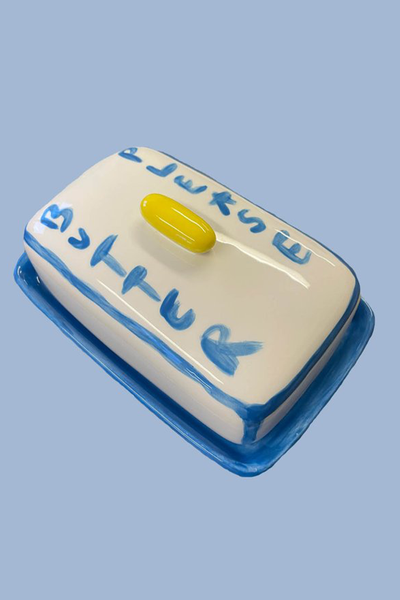 “Butter Please” Butter Dish from Tatiana Alida