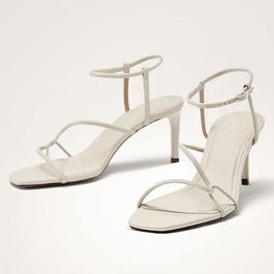 Heeled Sandals with Tubular Straps from Massimo Dutti