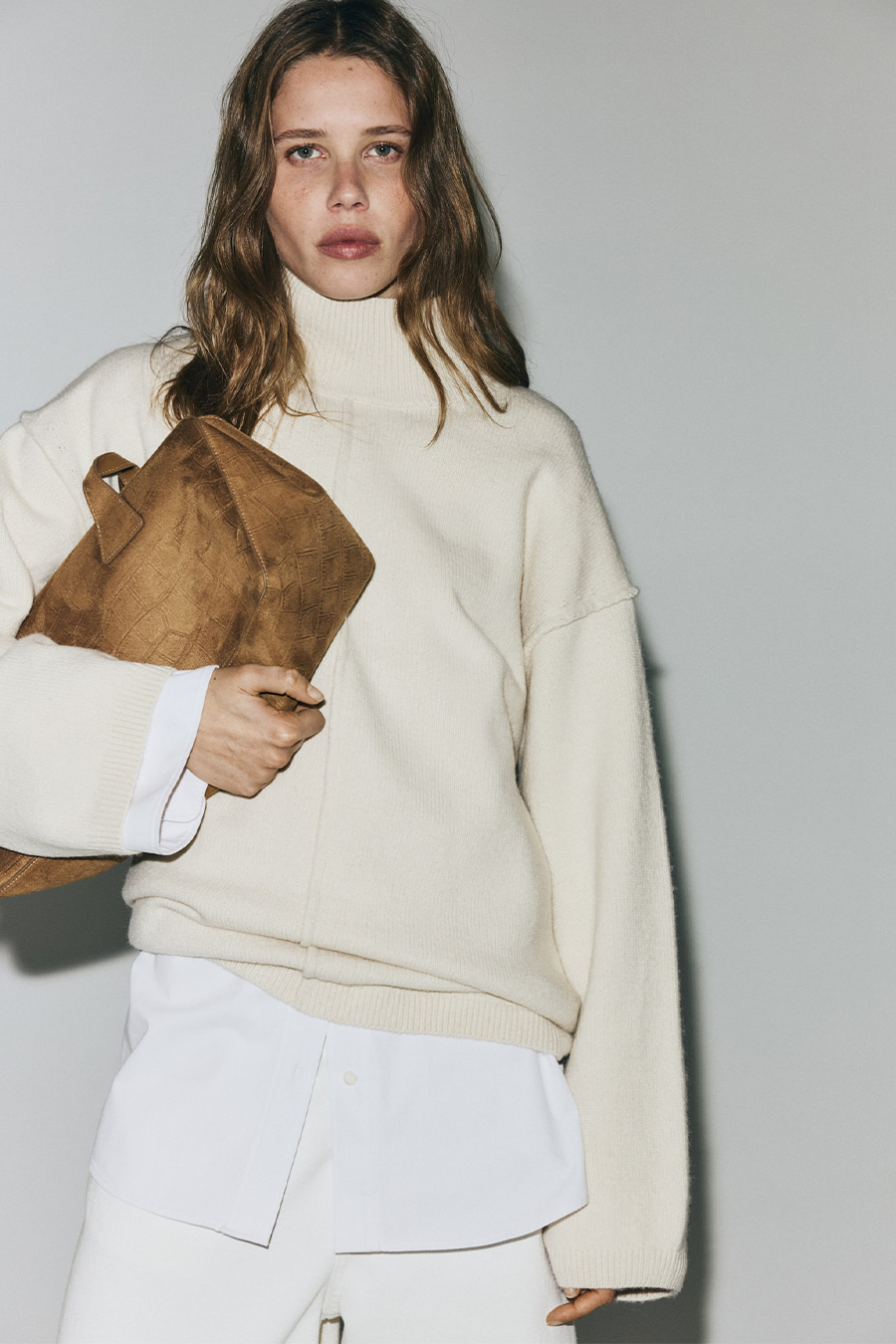 Seam-Detail Turtleneck Jumper from H&M