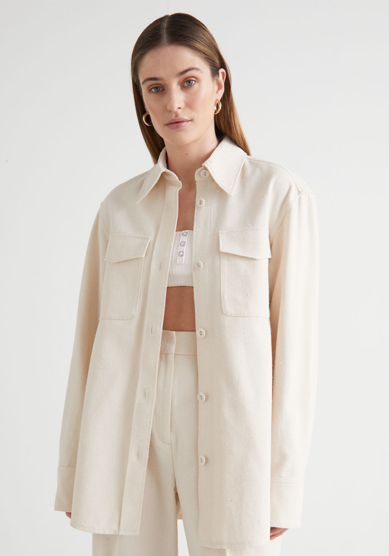 Long Buttoned Overshirt from & Other Stories