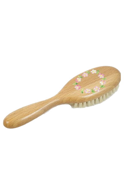 Flower Hairbrush from The Nursery Window