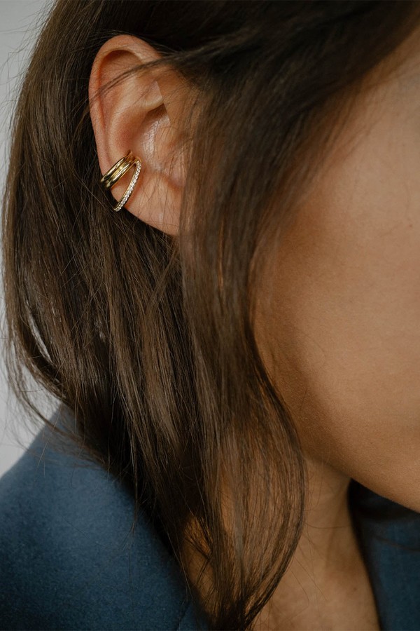 Pavé Concero Ear Cuff from Otiumberg