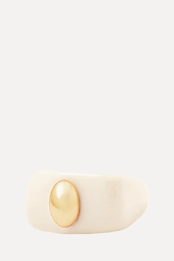 Ivory Poacher Ring from La Manso